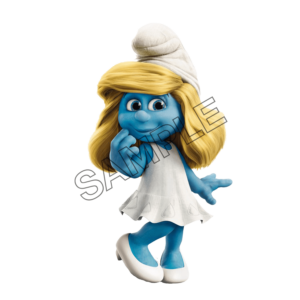 the smurfs smurfette sample image png