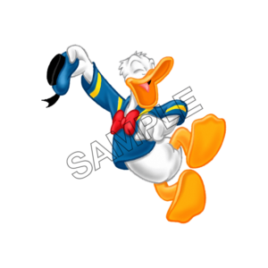 Donald Duck happy sample image png