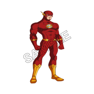 comic the flash posture sample image png