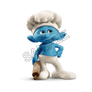 the smurfs cook sample image png