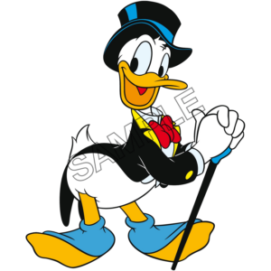 Donald Duck show sample image png