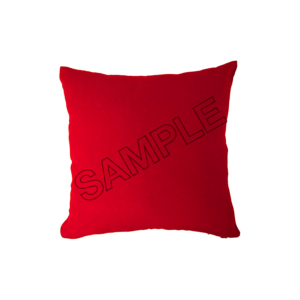 pillow red pad sample image png