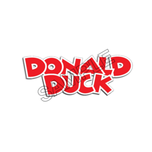 Donald Duck logo sample image png