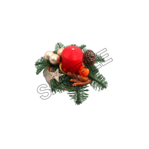 christmas candle sample image png