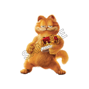 garfield holding crown sample image png