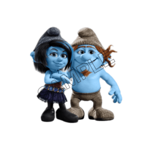 the smurfs pair sample image png