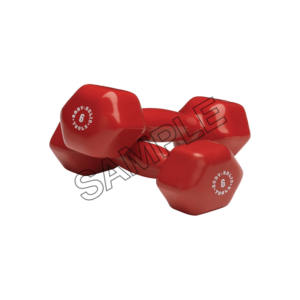 body building red color sample image png