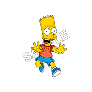 bart simpson running sample image png