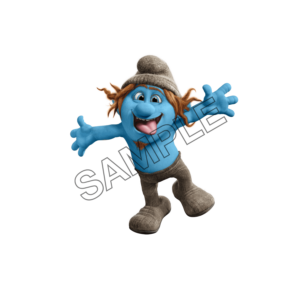 the smurfs sly sample image png