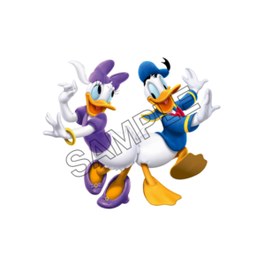 Donald Duck and girlfriend sample image png