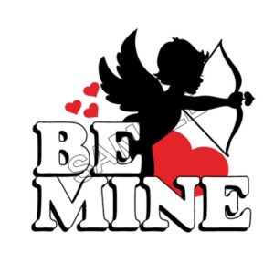 be mine cupid heart special love png
