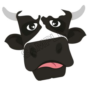 moo cow clip art