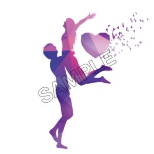 romantic couple heart falling in love lift
