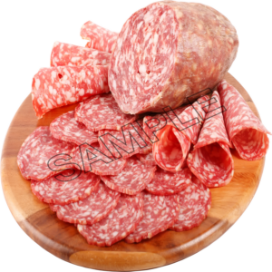 sliced sausage png