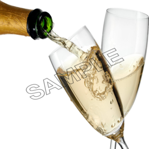 Champagne sparkling wine,png