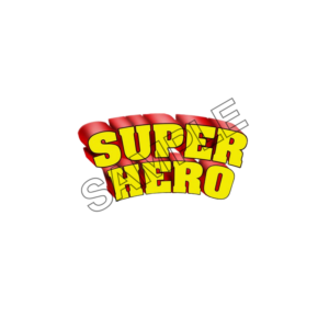 super hero word sample image png 