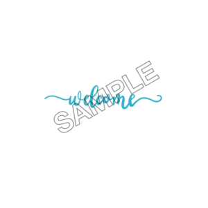 welcome word sample image png