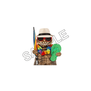 vacation cat calendar sample image png