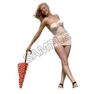 Marilyn Monroe Posing sample image png