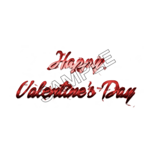 valentines day text sample image png 