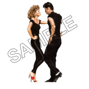 John Travolta and Olivia Newton-John sample image png