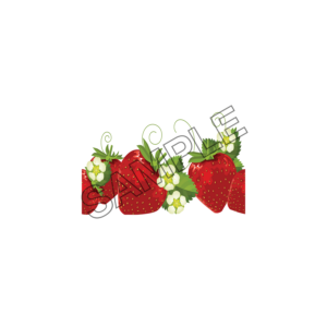 strawberry decoration sample image png 