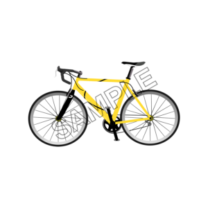 bicycle yellow color sample image png