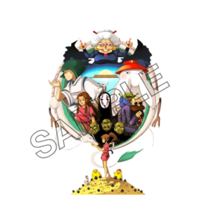 Spirited Away all characters sample image png 