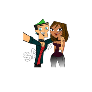 total drama, comic, character, action, png