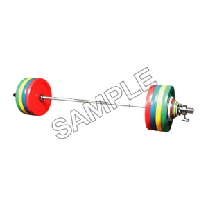 barbell colorful sample image png