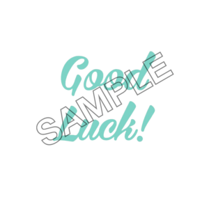 good luck word sample image png 