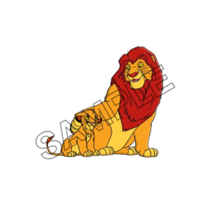 The Lion King and Simba sample image png