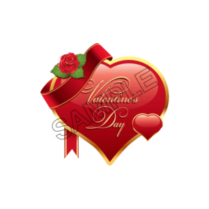 valentines day big heart sample image png 