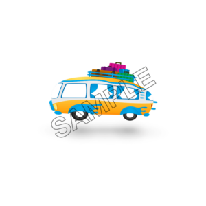 van traveling calendar sample image png