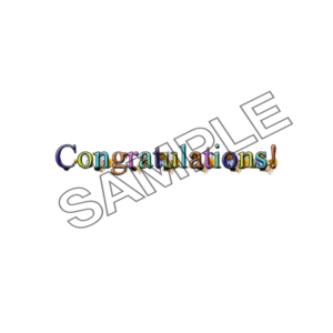 congrats word sample image png 