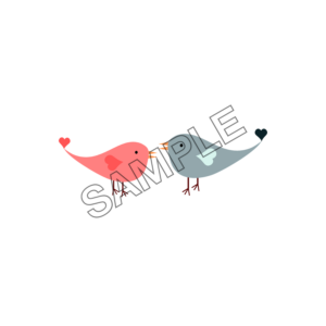 valentine day love birds sample image png