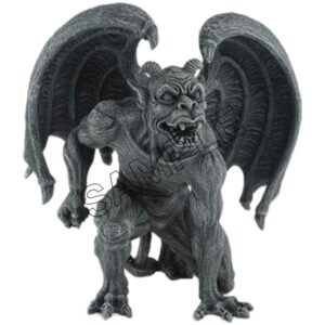 sinister grey gargoyle