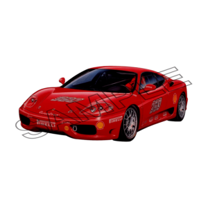 red ferrari car sample image png