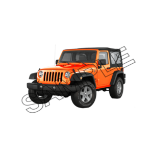 orange jeep car sample image png