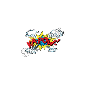 word effect kapow logo icon sample png