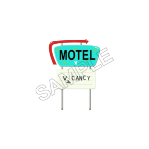 motel word sample png