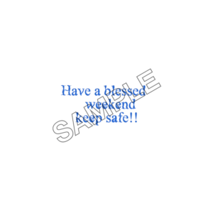 blessed weekend sample image png