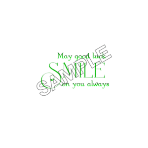 good luck sample image png