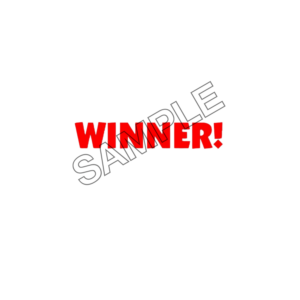 red winner letters  sample image png 