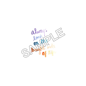 look at the bright side sample image png