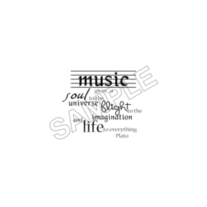 music saying sample image png