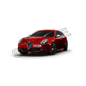 red color apha romeo car sample  image png