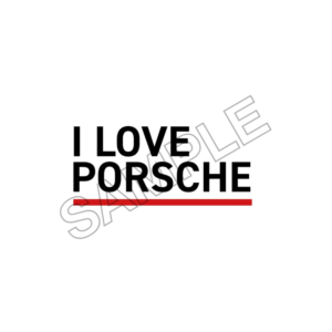 i love porsche sample image png