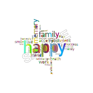 happy word sample image png