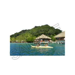 tahiti beach and people and casa sample image png